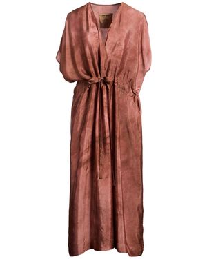 Uma Wang Maxi Dress Viscose, Cupro - Red