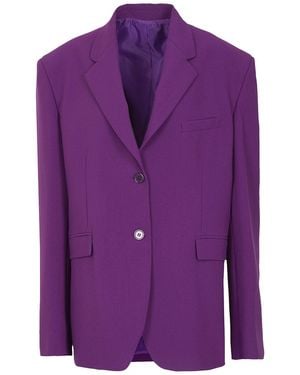 8 by YOOX Suit Jacket - Purple