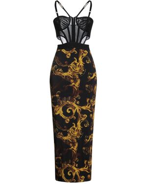 Versace Jeans Couture Maxi Dress - Black