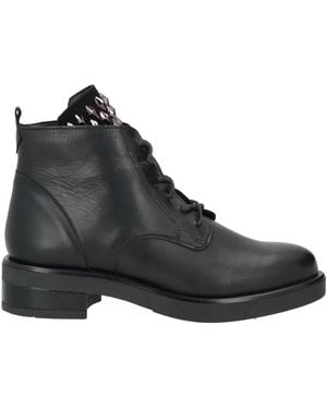 Albano Ankle Boots Leather - Black