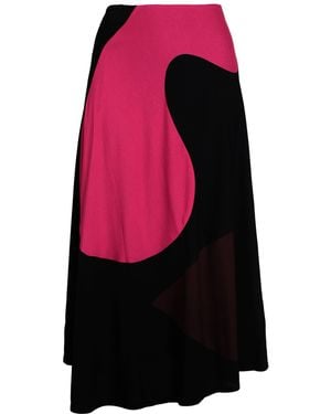 Tory Burch Midi-Rock - Schwarz