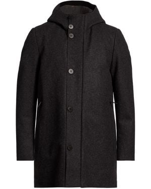 Rrd Coat Virgin Wool - Black