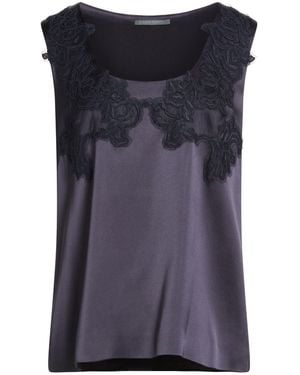 Alberta Ferretti Midnight Top Acetate, Viscose, Elastane - Blue