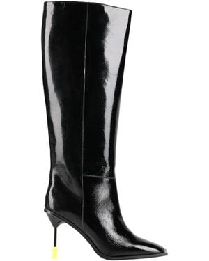 MSGM Boot Leather - Black
