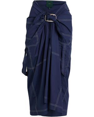 Jejia Midi Skirt Cotton - Blue