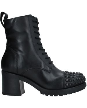 Lumberjack Ankle Boots Soft Leather - Black