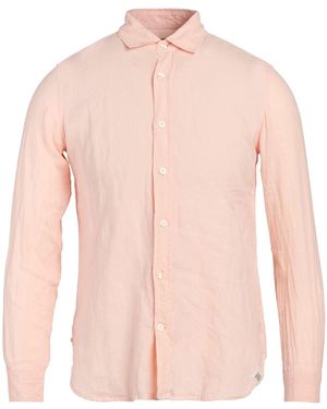 Peuterey Apricot Shirt Linen - Pink