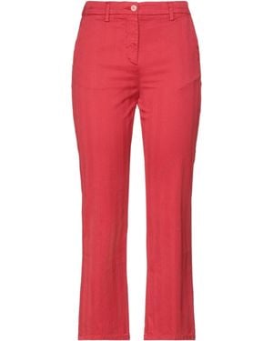 White Sand Trouser - Red