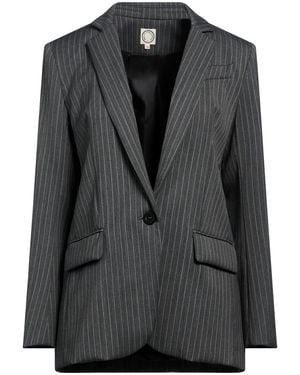 Ines De La Fressange Paris Blazer Polyester, Virgin Wool, Elastane - Black