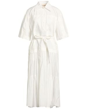 LOVEBIRDS Midi Dresses - White