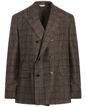 Boglioli Blazer Wool, Polyester, Elastane - Brown