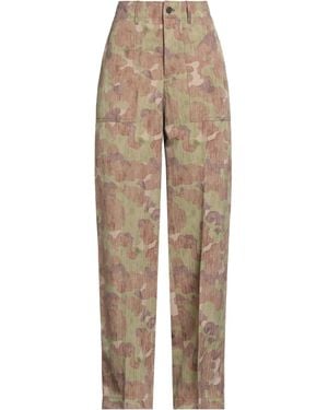 Visvim Wmv F.I.L. Cubism Trousers Wool, Linen - Natural