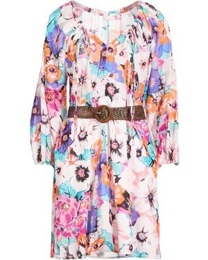 Liu Jo Mini Dress Cotton - White