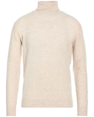 FILIPPO DE LAURENTIIS Rollkragenpullover - Weiß