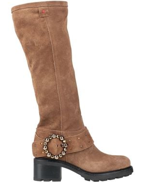 GIO+ Khaki Boot Leather - Brown