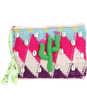 MAISON BADIGO X Arizona Love -- Handbag Wool - Pink