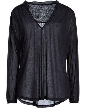 Majestic Filatures T-Shirt Micro Modal, Cashmere - Black