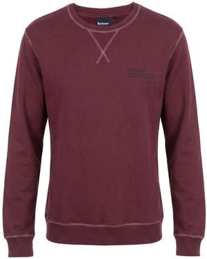 Barbour Sweatshirt Cotton, Elastane - Purple