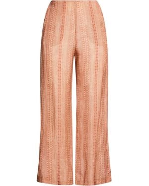 Momoní Trousers Viscose, Linen - Pink
