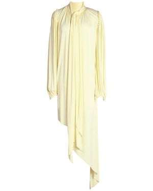 Loewe Asymmetric Dress In Viscose - Yellow