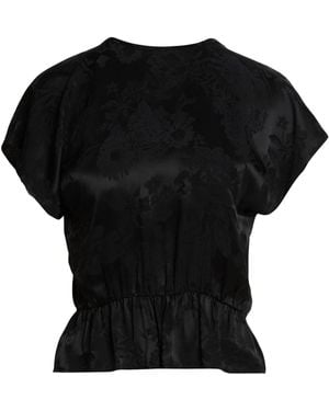MM6 by Maison Margiela Top Acetate, Viscose - Black