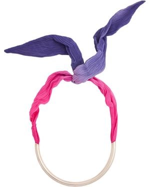 Isabel Marant Necklace Silk, Brass - Blue