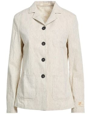 Massimo Alba Blazer Linen, Cotton - White