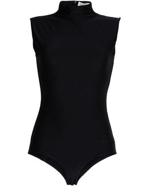 Sportmax Bodysuit Polyamide, Elastane - Black