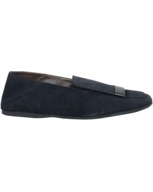 Sergio Rossi Sr1 Midnight Loafers Leather - Blue