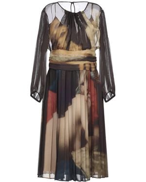 Moschino Midi Dress - Brown