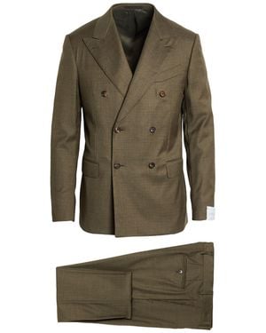 Caruso Suit Wool - Green