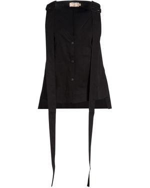 Maison Kitsuné Tailored Vest Cotton - Black