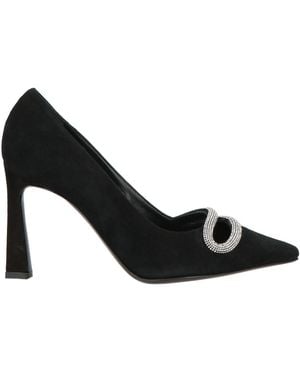 Pollini Court Shoes Leather - Black