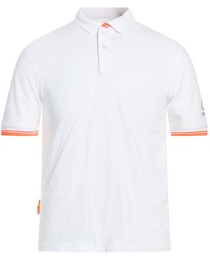 Suns Boards Polo Shirt Cotton, Elastane - White