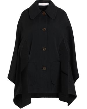 See By Chloé Cape Cotton, Polyester, Wool - Black