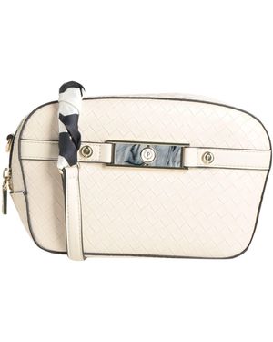 Pollini Ivory Cross-Body Bag Polyurethane - Natural