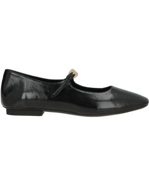 A.Bocca Ballet Flats Leather - Black