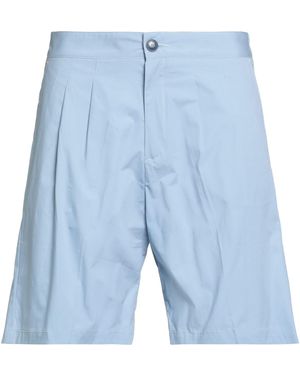 Emanuel Ungaro Shorts & Bermuda Shorts Cotton, Elastane - Blue