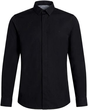 Calvin Klein Shirt Wool - Blue