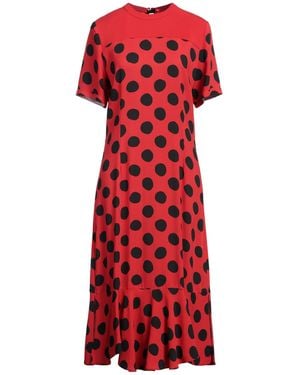 Marni Midi Dress Viscose, Elastane - Red