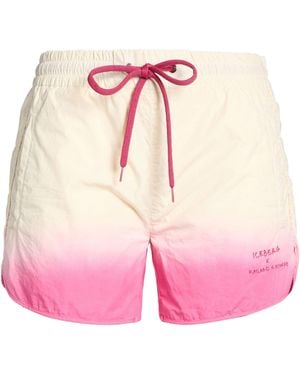Iceberg X Kailand O. Morris Shorts & Bermuda Shorts Cotton, Polyester - Pink