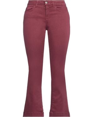 Kaos Denim Trousers - Red