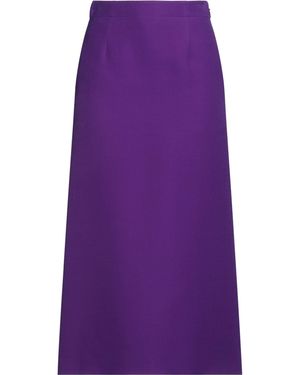 Dior Midi Skirt - Purple