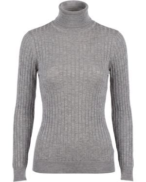 Elisabetta Franchi Turtlenecks - Grey