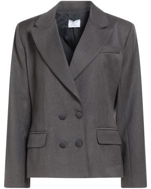 MVP WARDROBE Blazer Polyester, Wool, Elastane - Black
