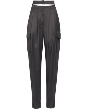ANDREADAMO Pants - Gray