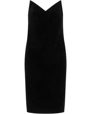 Loewe Midi Dress Cotton, Elastane - Black