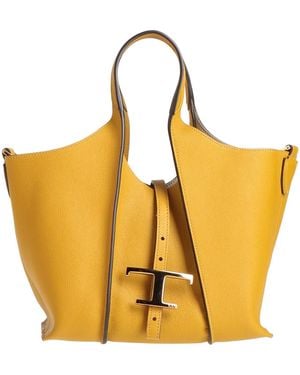 Tod's Handbag Leather - Yellow