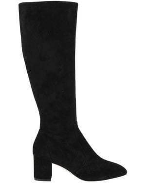 Stuart Weitzman Boot Leather - Black