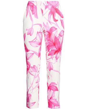 Marella Pants Viscose, Cotton, Elastane - Pink